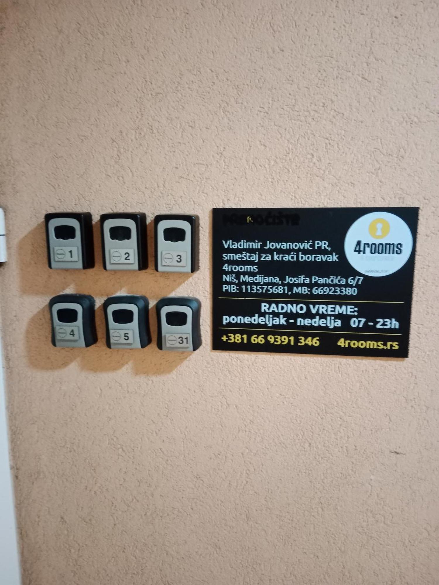4 Rooms Apartments Ni Dış mekan fotoğraf